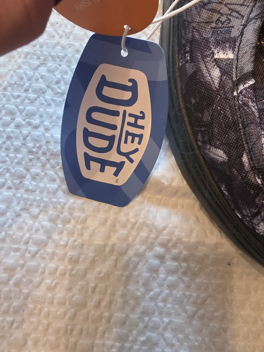 Hey Dude Jelly Roll Black/Camo Lightweight Slip-On Shoes 11 Nwt